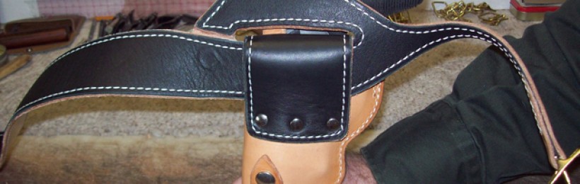 How Holster Attaches to Shoulder Belt